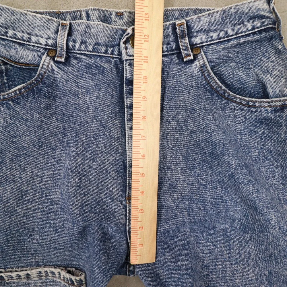 Riders Vintage Women's Medium Stone Washed High Waisted Taper Leg Jeans size 14M